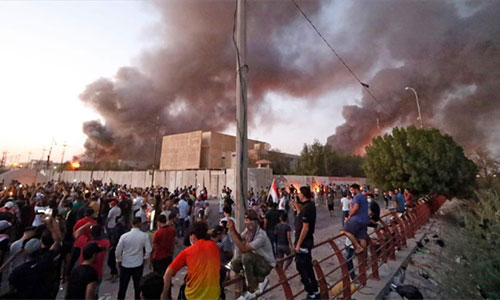 Movilización Popular iraquí responsabiliza a EEUU de los disturbios en Basora